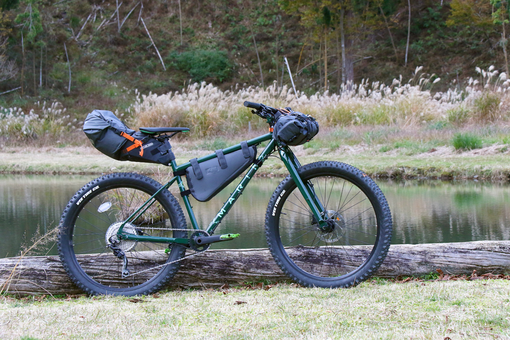 今流行のバイクパッキングって？まずは体験してみることが大事。