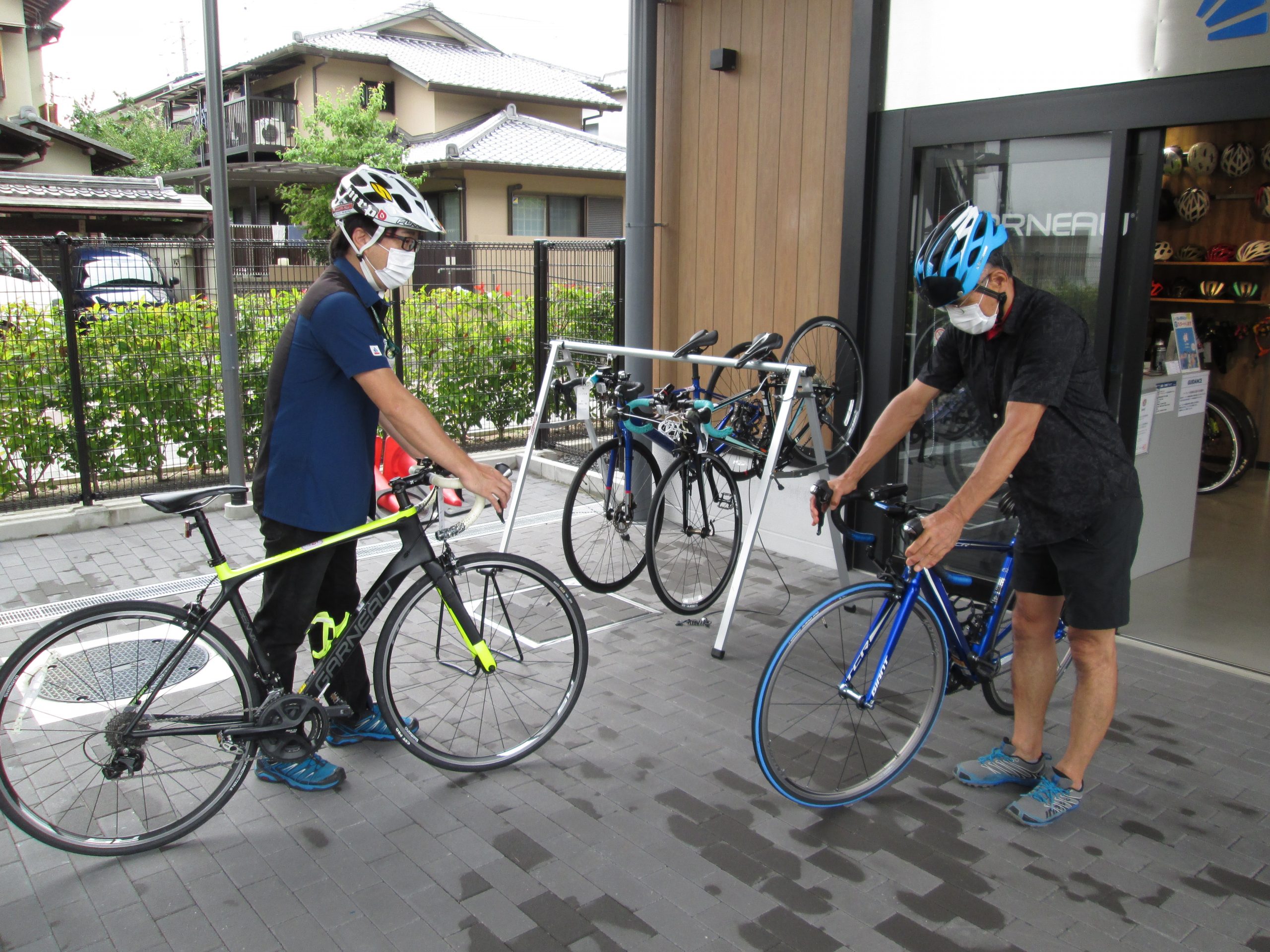 洛西口店 谷口店長がご紹介。知っているようで知らない！？　スポーツバイク安全乗り方講習始めました。