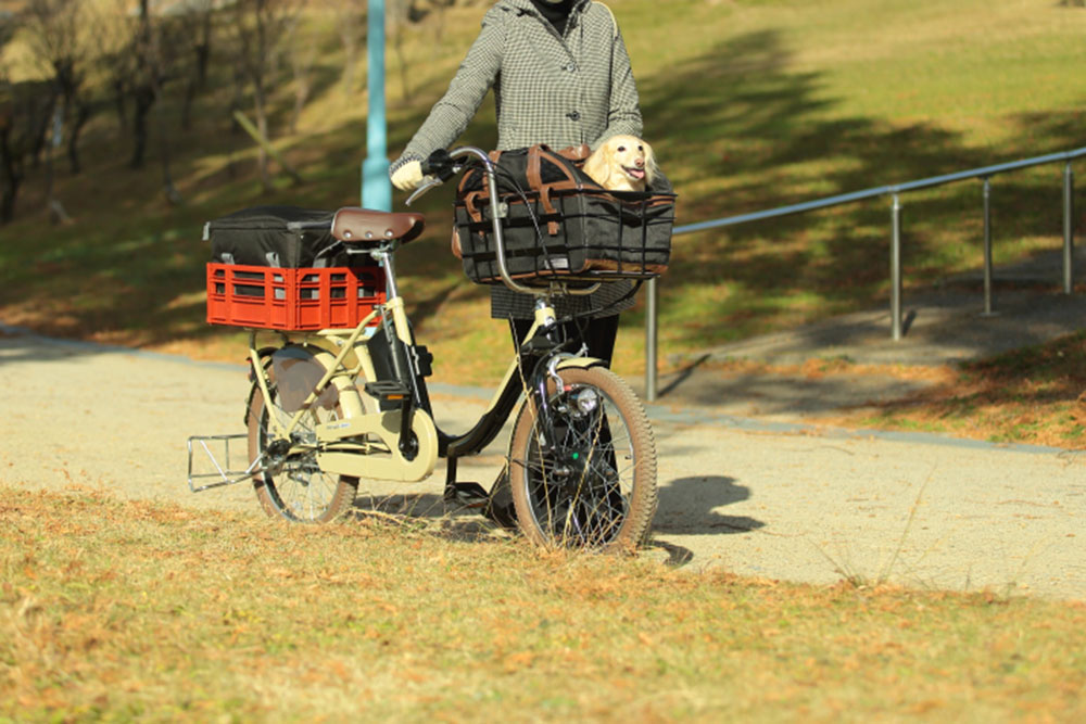 ペットと一緒に自転車でお出かけしませんか？