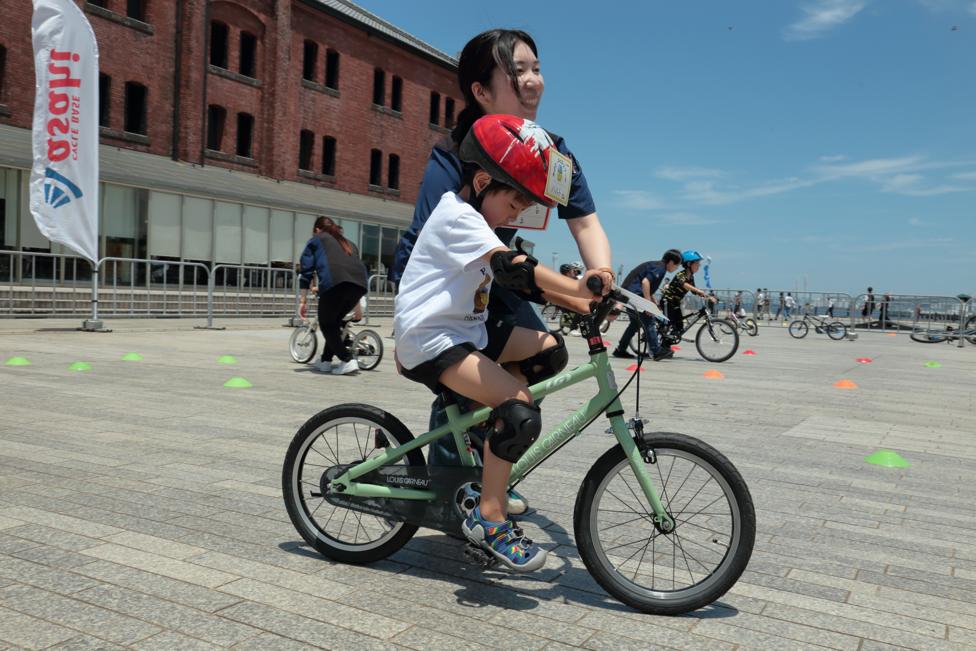 自転車デビューを応援 キッズスクール 補助輪をはずして乗ってみようレポート 6‐7月号