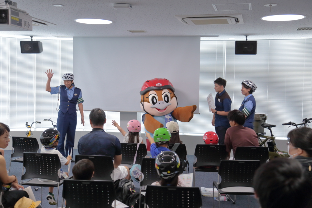 あさひの夏休み交通安全教室レポート