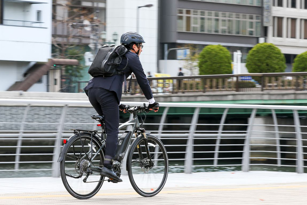 ここから職場まで 自転車