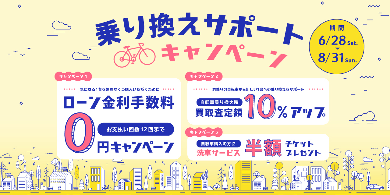 乗り換えサポートキャンペーン