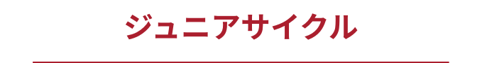 ジュニアサイクル