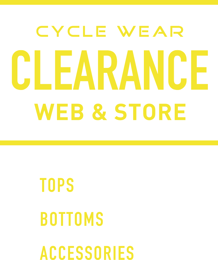 CYCLE WEAR CLEARANCE WEB & STORE