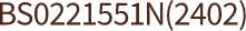 BS0221551N(2402)