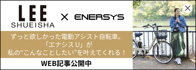 LEE SHUEISHA × ENERSYS WEB記事公開中