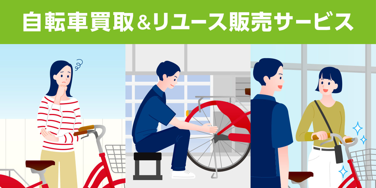 自転車＆リユース販売サービス