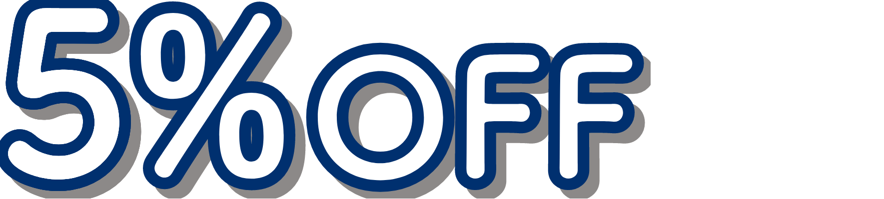 5％OFF