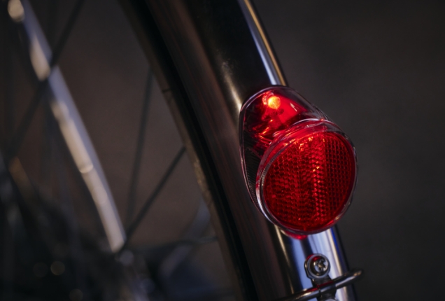 部活や塾で遅くなっても安全走行で。