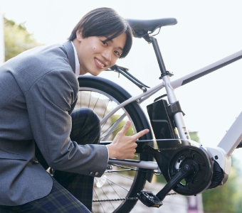 長距離バッテリー＆モーターを装備