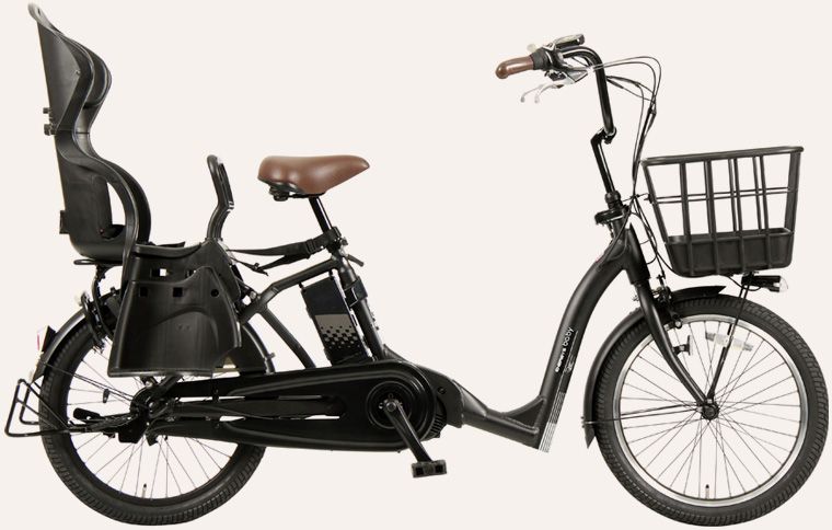 3人乗り電動自転車2022年モデル◆電動自転車◆チャイルドシート付　エナシスベビー