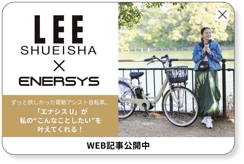 LEE SHUEISHA×ENERSYS WEB記事公開中