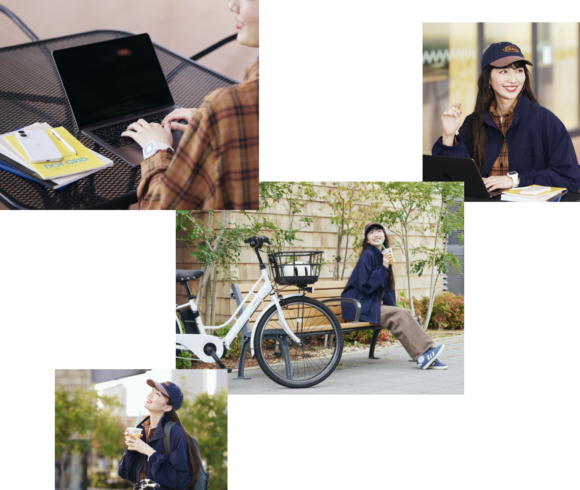 移動を変えると、もっと自由がひろがる。イメージ