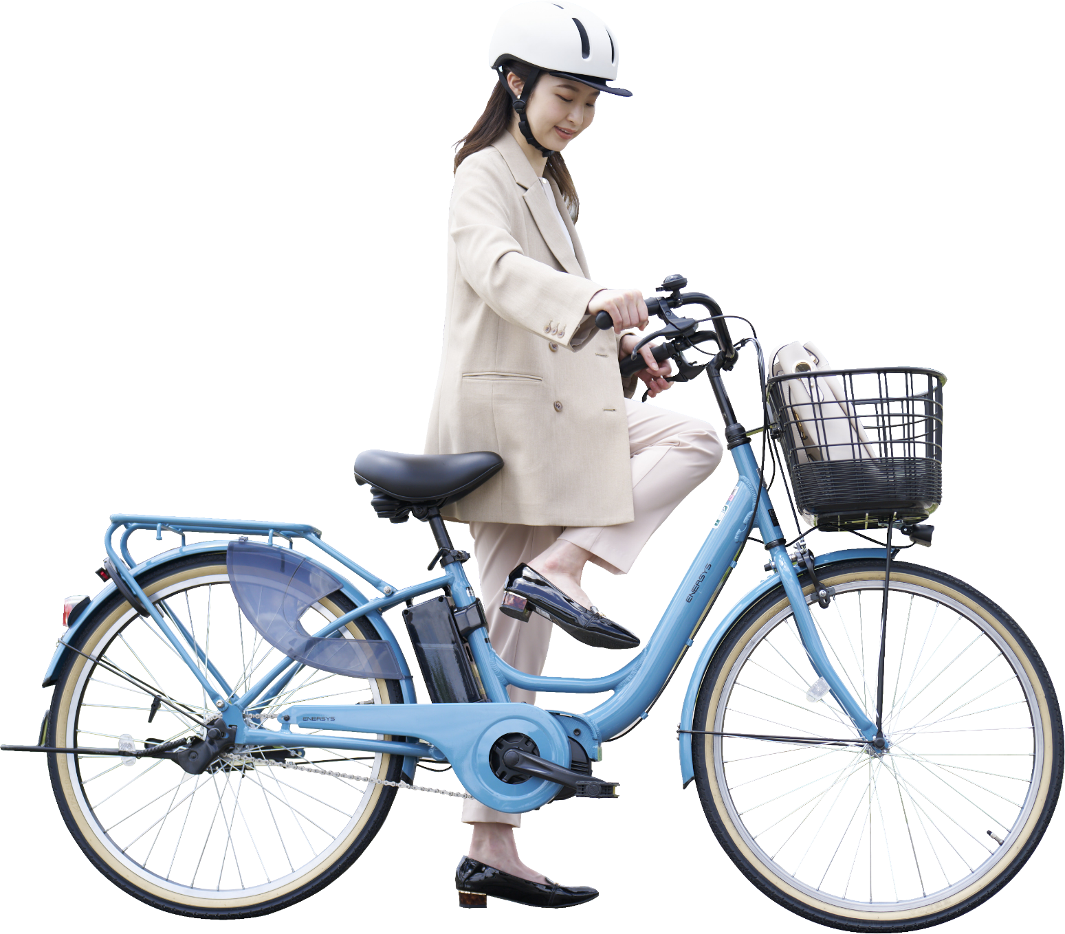 乗り降りしやすいをめざしたU型フレーム